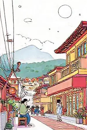 《风起橡皮擦》封面，被擦出细屑的演算纸与一支铅笔